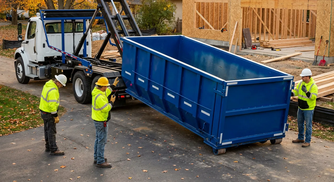 Construction dumpster delivery and waste management in Colorado Springs, CO