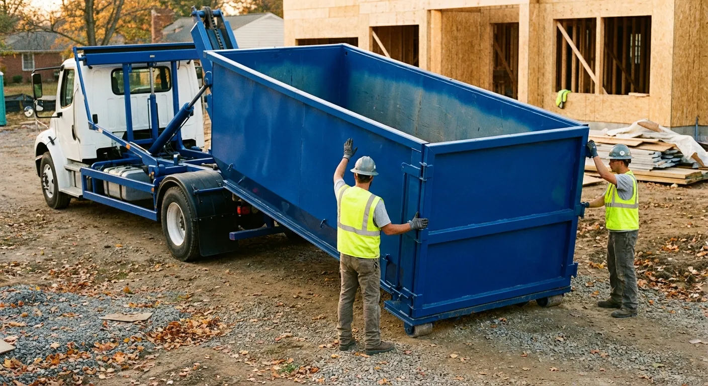 Construction dumpster delivery and waste management in Colorado Springs, CO