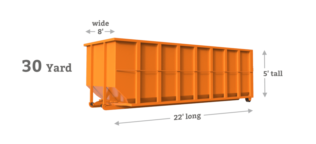 LDR Site Services 30 Yard Dumpster in Colorado Springs CO